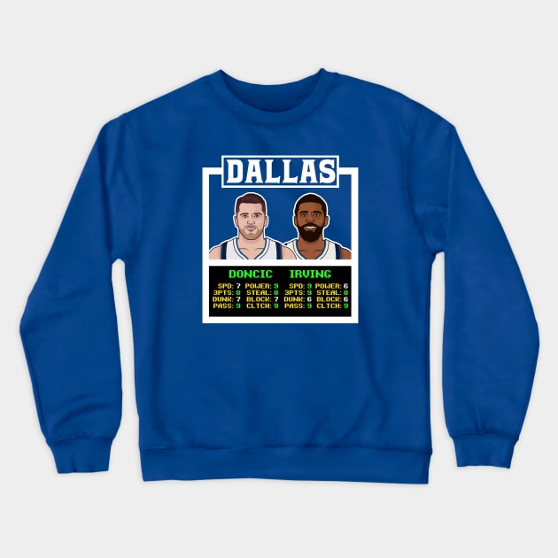 NBA JAM - Dallas Mavericks Crewneck Sweatshirt by THEDFDESIGNS